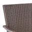 Ensemble de chaises d'extérieur avec finition en osier et coussins amovibles