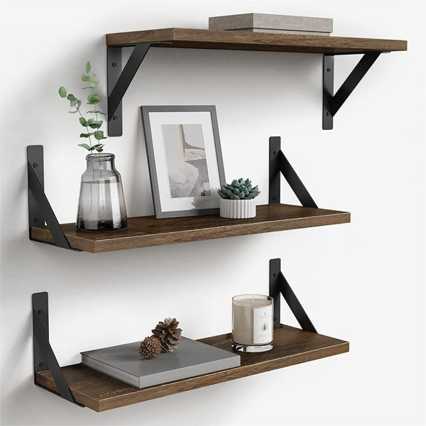 Latitude Run® 3 Piece Bracket Shelf | Wayfair