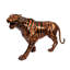Tiger Metal Garden Statue