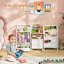 Bibliothèque 4 en 1 et organisateur de rangement pour jouets