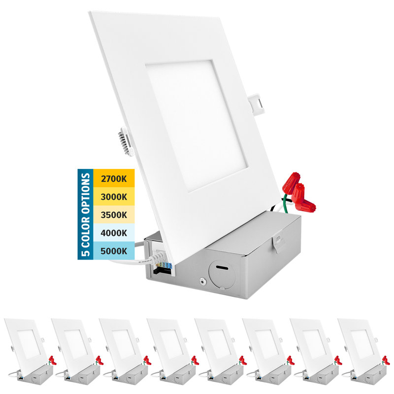 Selectable 12 W Dimmable Smart Enabled LED Canless