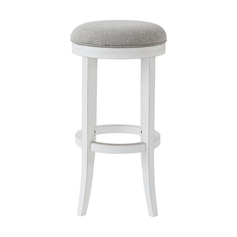 Farzin Swivel Upholstered Bar Stool, Bar Stool (30” Seat Height)