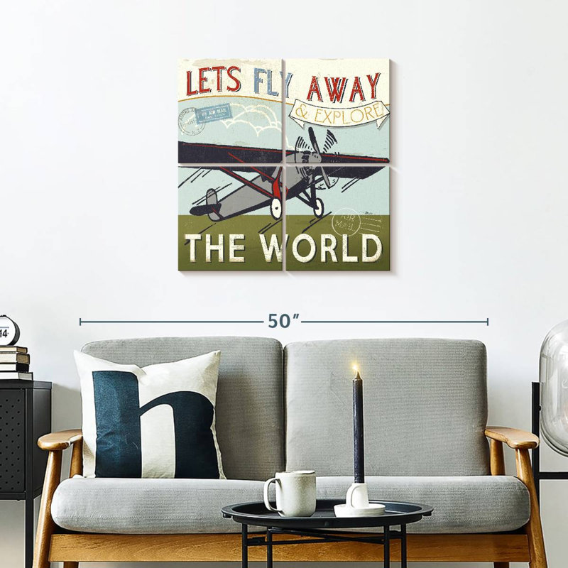 Tergel Let's Travel II, H 26 po x l 26 po