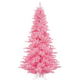 Pink Fir Artificial Christmas Tree