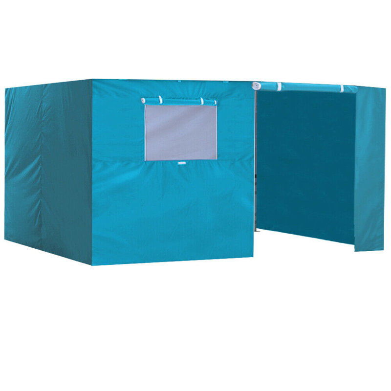 Mur latéral Moguel, Bleu turquoise, H 84 po x l 120 po x P 180 po