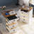3-Drawer Nightstand whit Light-461963808