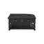 Table basse avec rangement Riel, plateau relevable de 38 pouces, noir anthracite Riel
