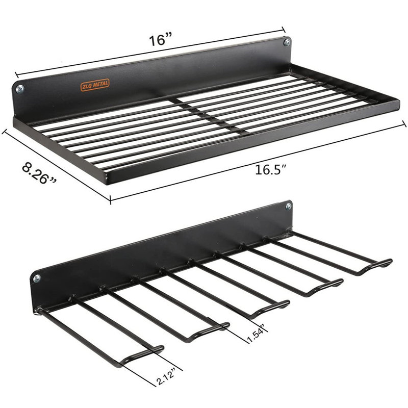 Support de rangement mural pour outils 2 pièces