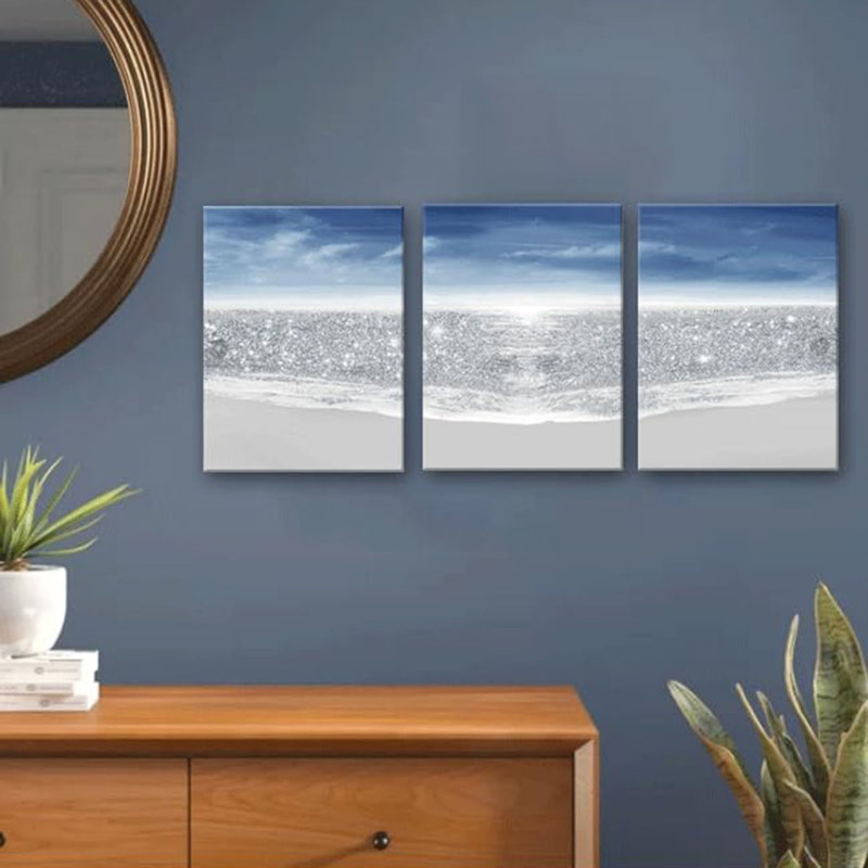 3 Piece Wrapped Canvas Wall Art