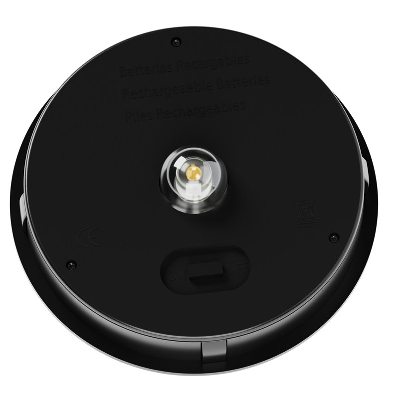 4-Pack Solar Light Replacement Tops, 3.14" Round Solar Panel Parts for Outdoor Lanterns, Waterproof LED Module for Garden Landscape Lights (Top 3.14", Bottom 2.87")