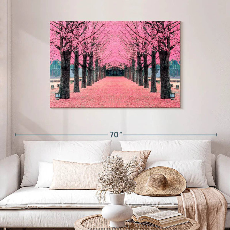 Harnek Nami Island's Cherry Blossoms, 30" H x 45" W