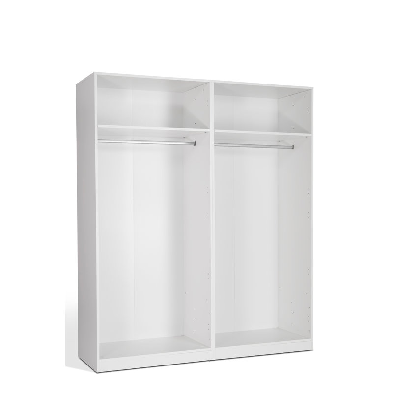 Bridgeview 4 Door Manufactured Wood Wardrobe