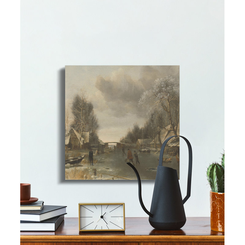 Jardine Wrapped Canvas Print Set, 16x16
