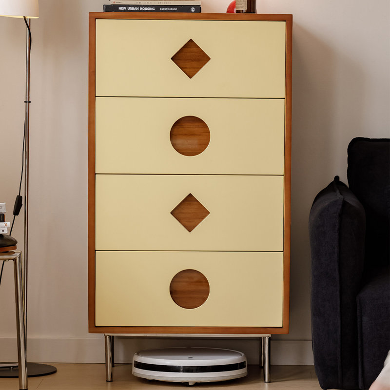 Commode d'appoint de style minimaliste français