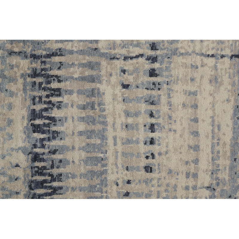 Palomar Wool Abstract Area Rug, Rectangle 2' x 3'