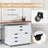 5-drawer File Cabinet Mobile Chest Of Drawers With Side Cabinet 5 Casters