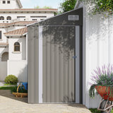 Versatile Metal Storage Shed with Advanced Design for Multiple Scenarios