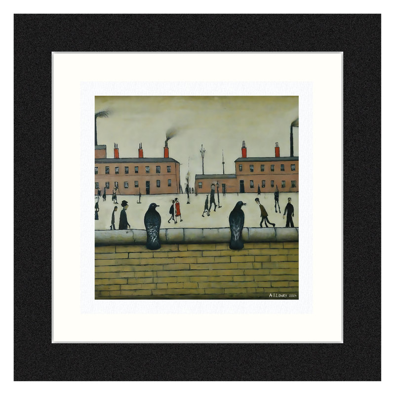 Lowry - Single Picture Frame Print on Giclée