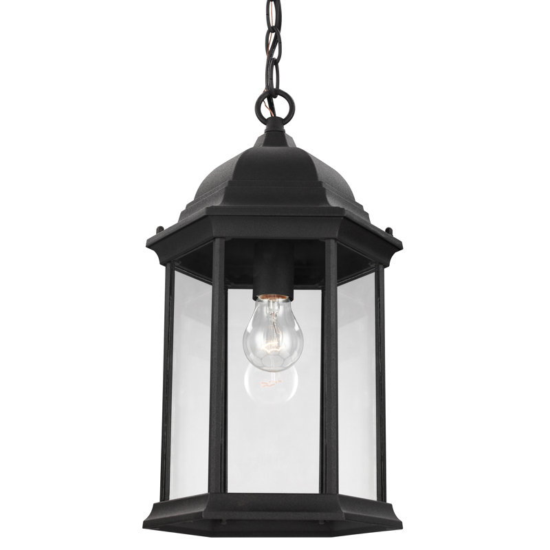 Luminaire suspendu d'extérieur à une lumière Sevier de Génération Éclairage , Noir