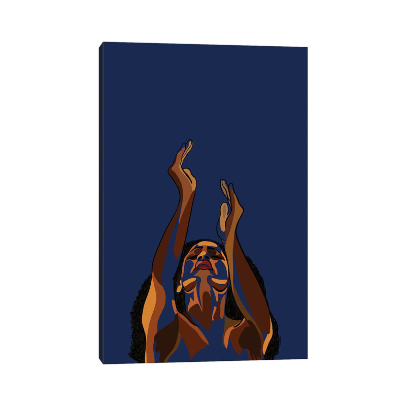 «Stretch My Hands To Thee II» -RRX38, H 12 po x l 8 po x P 0,75 po