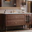Armoire de salle de bain sur pied de style médiéval-1951424209