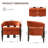 Barrel Upholstered Armchair-434167994