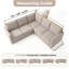 Housse de protection d'angle ajustée - Durable, protectrice et adaptée aux animaux de compagnie - Collection Embrace-255830694-255830695