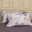 Ensemble de housse de couette à motif floral Lunaria - 3 pièces, 100% coton à longues fibres, doux et respirant-111460249
