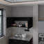 Armoire de cuisine murale avec 2 portes-2144139684