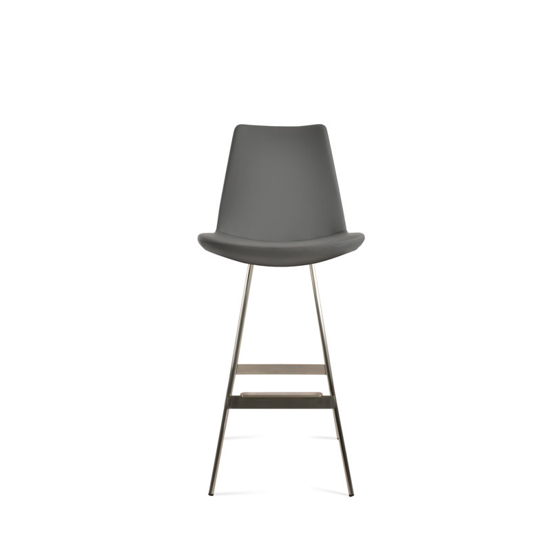 Tabouret Eiffel Balat, Acier Inoxydable, Gris