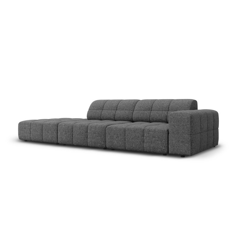 Chicago 3 Seater Sofa, Dark Grey