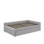 Lit de jour double rembourré en L avec lit gigogne escamotable double-1275914258