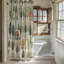 Toile rustique - Rideau de douche Premium-1405580463