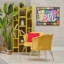 «Love with Vivid», art mural encadré sur toile flottante, conception par Nettie Price-627505518-627505519
