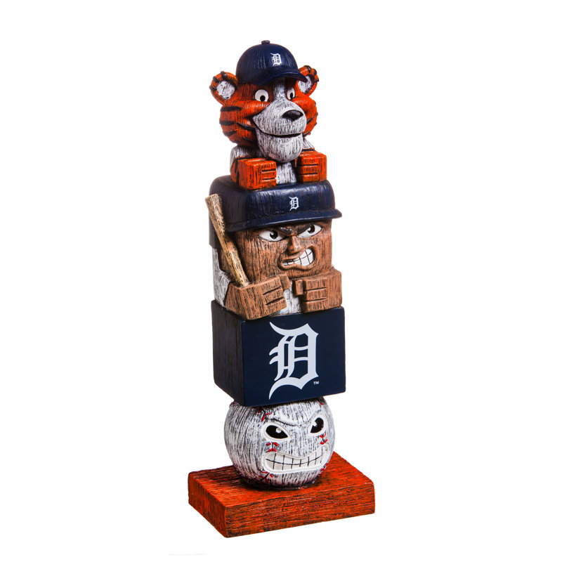 Statue de jardin MLB, Tigers de Detroit, H 16 po x l 5,5 po x P 4 po