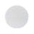 Elegant White 16" x 20.5" Scalloped Accent Table with Built-In Drawers-635314094