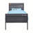 Egon Metal Bed, Cargo Container Style, Rectangular Headboard & Footboard-982543907-984533178