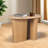 Versatile Tapered Accent Table – Sturdy & Compact End Table For Small Spaces