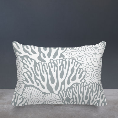 Barnon Outdoor Reversible Throw Pillow