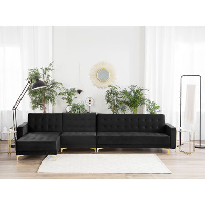 Childers 5 Seater Velvet Sofa Bed