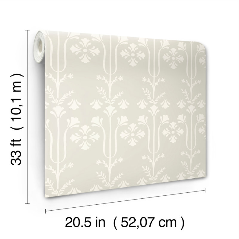 Papier peint Magnolia Home Volume 4, Ivoire ivoire