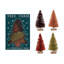 Sisal Bottle Brush Trees With Wood Base