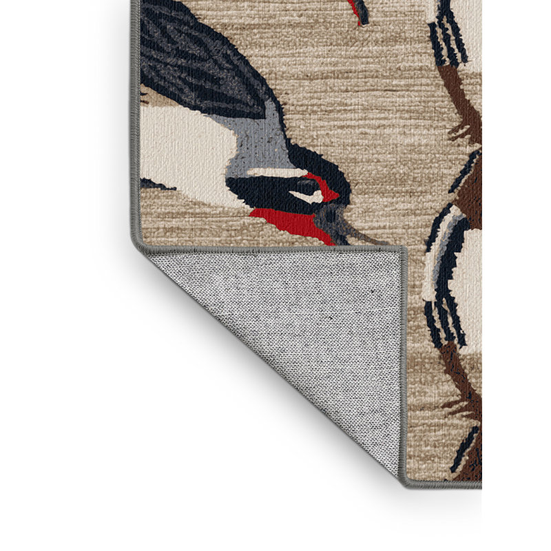  Tapis lavable commun Waxbill Birds, Rond 8 pi