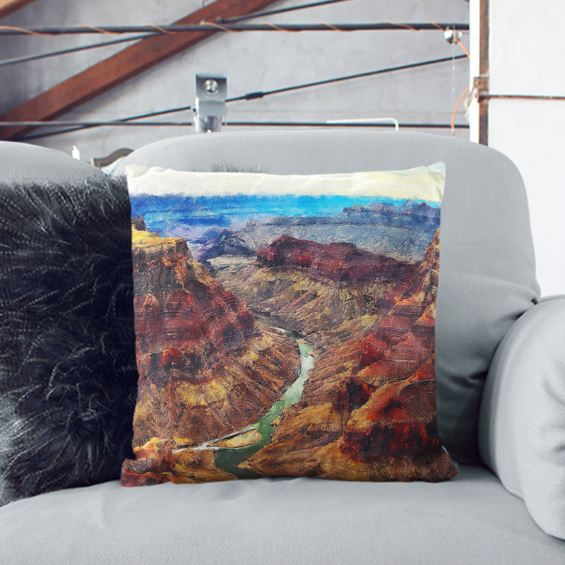 The Grand Canyon Scatter Cushion, 40cm H x 40cm W x 15cm D