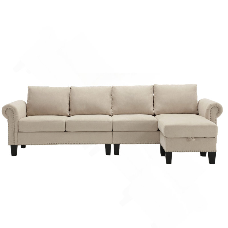 Convertible Sectional Sofa With Storage