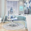 Fauteuil de jeu ergonomique pastel, bleu-1240678129