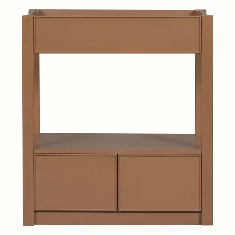 29.4'' Single Bathroom Vanity Base Only in Brown