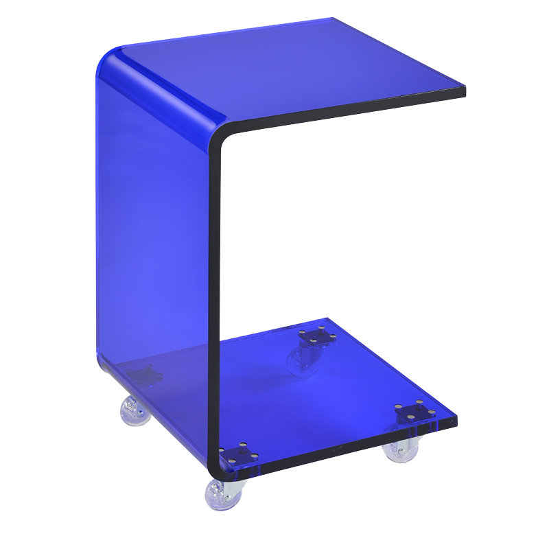 Channing End Table, Blue