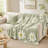 Spring Floral Throw Blanket with Daisy Pattern for Couch