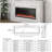 Prower 3 Sided Electric Fireplace, Smart Wi-Fi app/ Remote Control Fireplaces, RGB LED Technology Realistic-1492390303